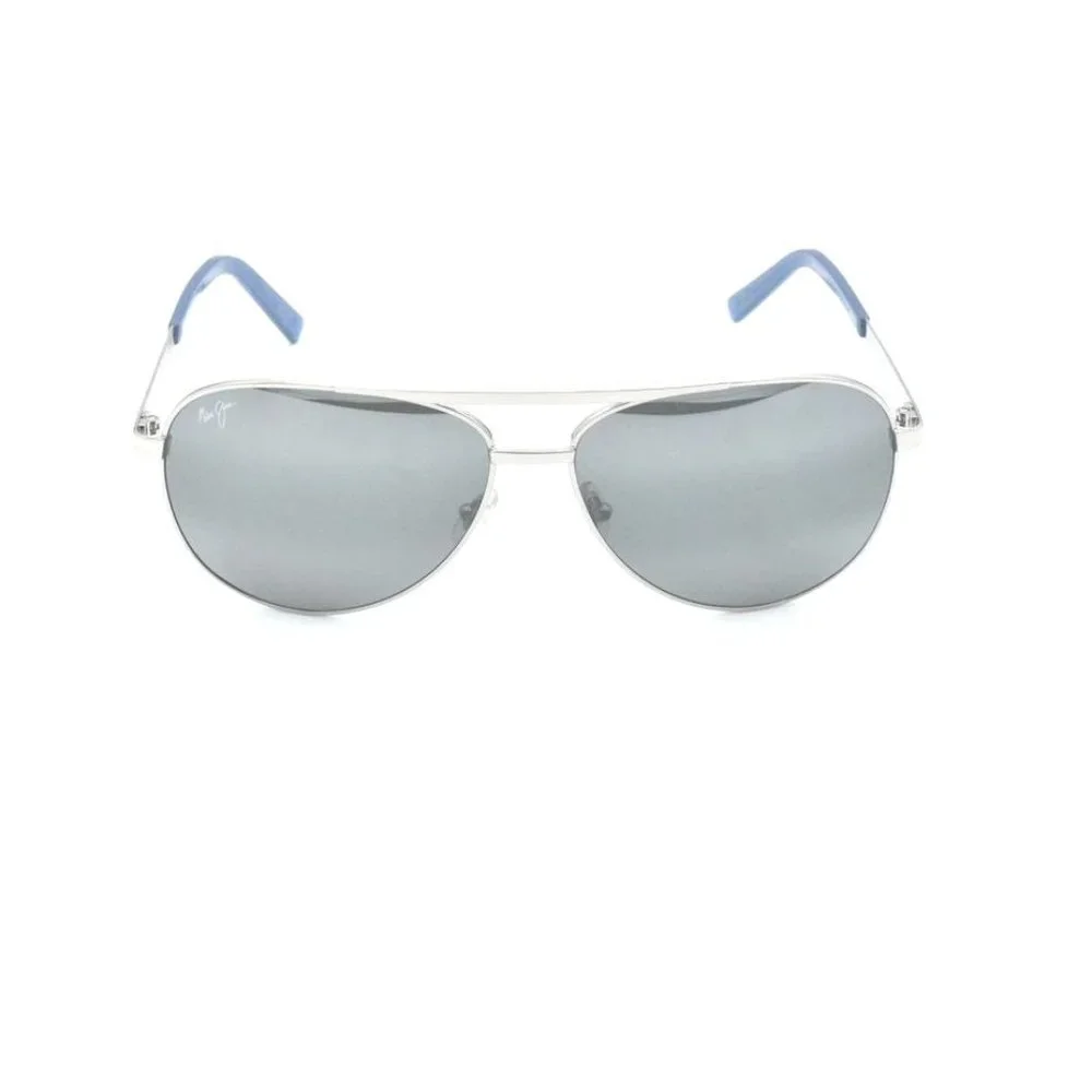 Maui Jim Seacliff Mj 831-17 Silver / Neutral Grey Polarized